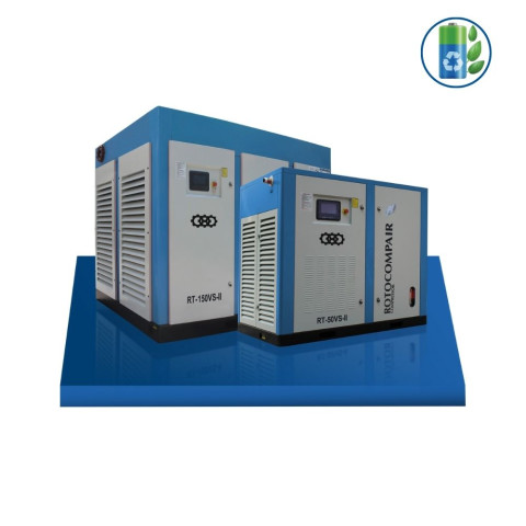 Máy nén khí trục vít hai cấp biến tần vĩnh từ